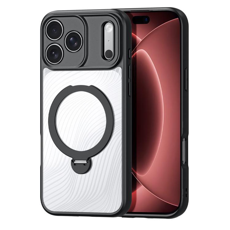 DUX DUCIS Aimo Mag Series MagSafe Ring Holder Frosted Phone Case, For iPhone 18 Pro, For iPhone 18 Pro Max, For iPhone 17 Pro Max, For iPhone 17 Pro, For iPhone 17, For iPhone 17 Air