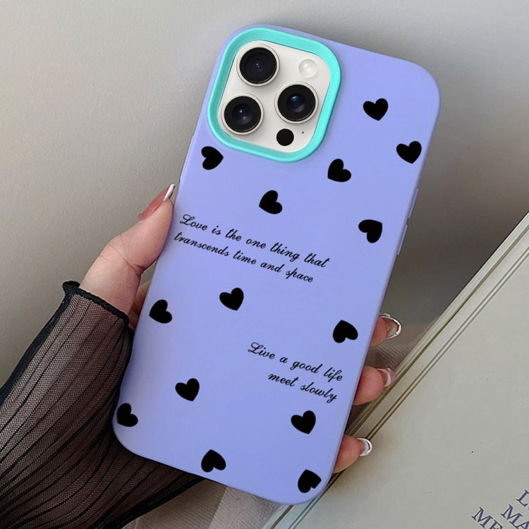 Love Hearts PC Hybrid TPU Phone Case, For iPhone 11 Pro, For iPhone X / XS, For iPhone XR