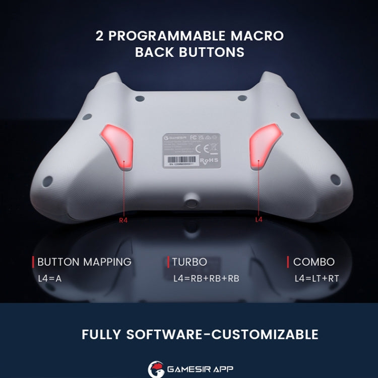 GameSir T4C Wireless Game Controller for PC/Switch/iOS/Android, T4C