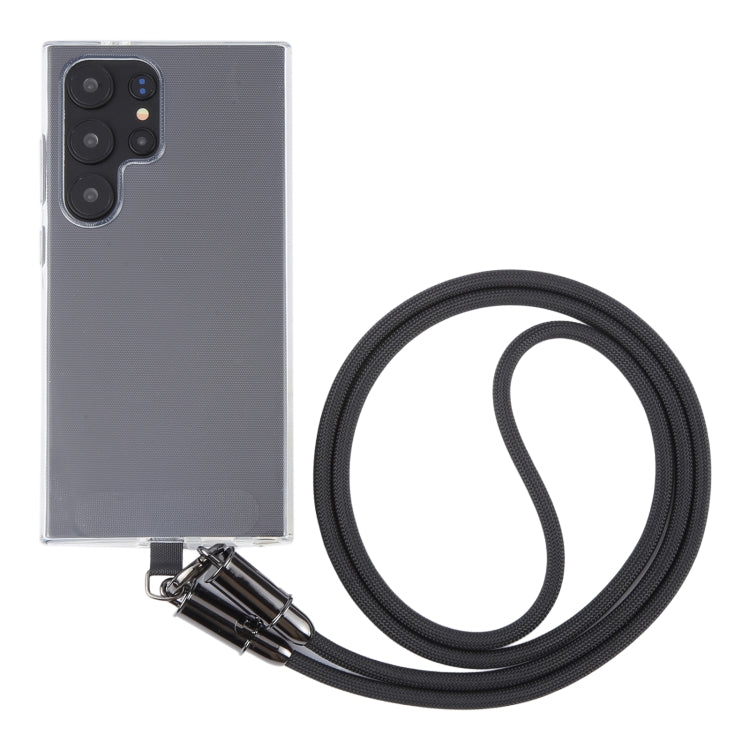 Data Cable Phone Anti-lost Crossbody Lanyard, Length: 1.2m, Type-C to 8 Pin Braid