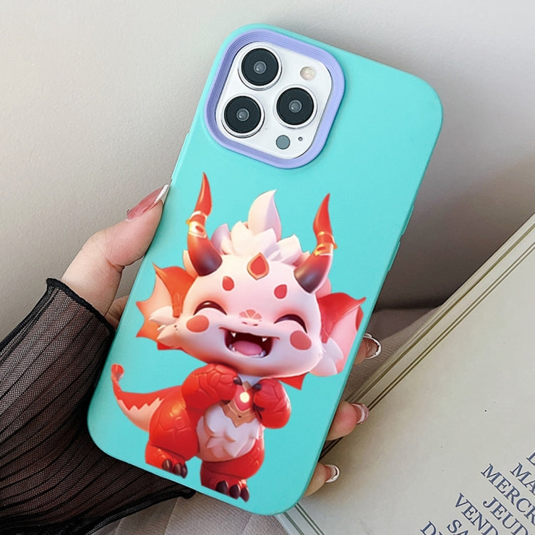 Loong Baby PC Hybrid TPU Phone Case, For iPhone 15 Pro Max, For iPhone 15 Pro, For iPhone 15 Plus