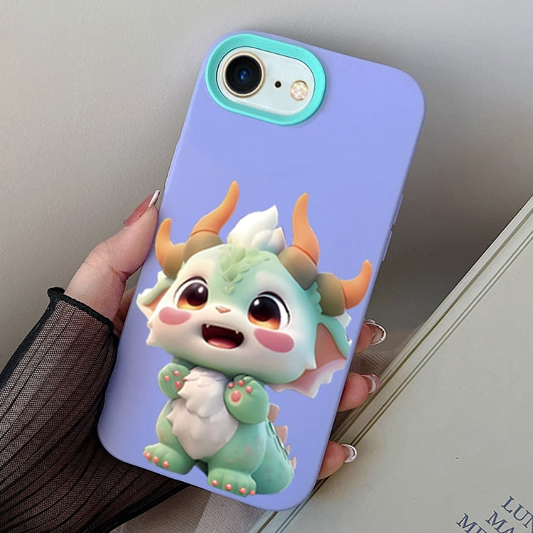 Loong Baby PC Hybrid TPU Phone Case, For iPhone 14 Pro, For iPhone 14 Pro Max, For iPhone 7 / 8 / SE 2022