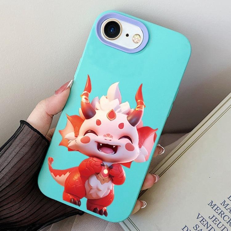 Loong Baby PC Hybrid TPU Phone Case, For iPhone 14 Pro, For iPhone 14 Pro Max, For iPhone 7 / 8 / SE 2022