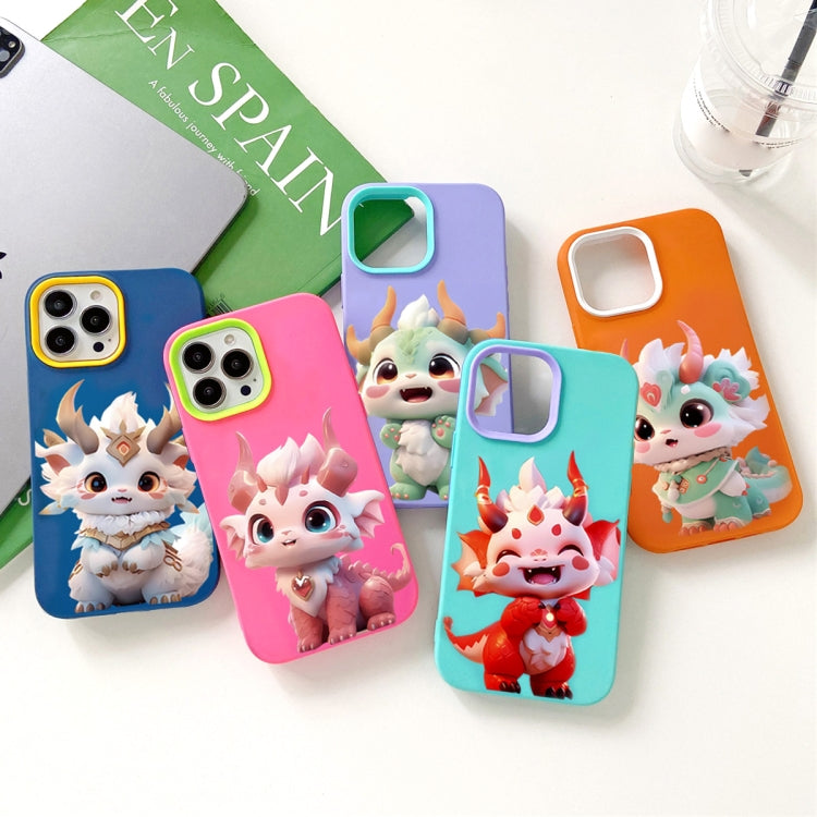 Loong Baby PC Hybrid TPU Phone Case, For iPhone 14 Pro, For iPhone 14 Pro Max, For iPhone 7 / 8 / SE 2022