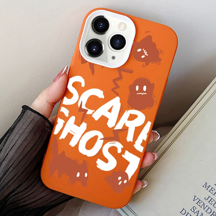 Scared Ghost PC Hybrid TPU Phone Case