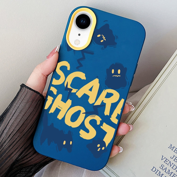 Scared Ghost PC Hybrid TPU Phone Case