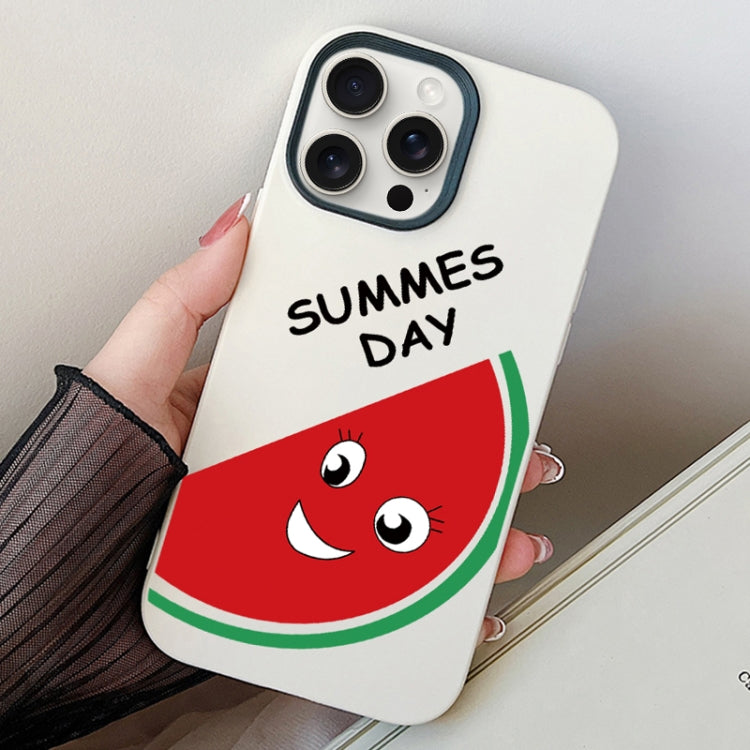 Watermelon PC Hybrid TPU Phone Case, For iPhone 15 Pro Max, For iPhone 15 Pro, For iPhone 15 Plus