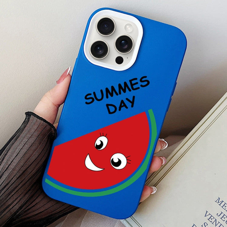Watermelon PC Hybrid TPU Phone Case, For iPhone 15 Pro Max, For iPhone 15 Pro, For iPhone 15 Plus