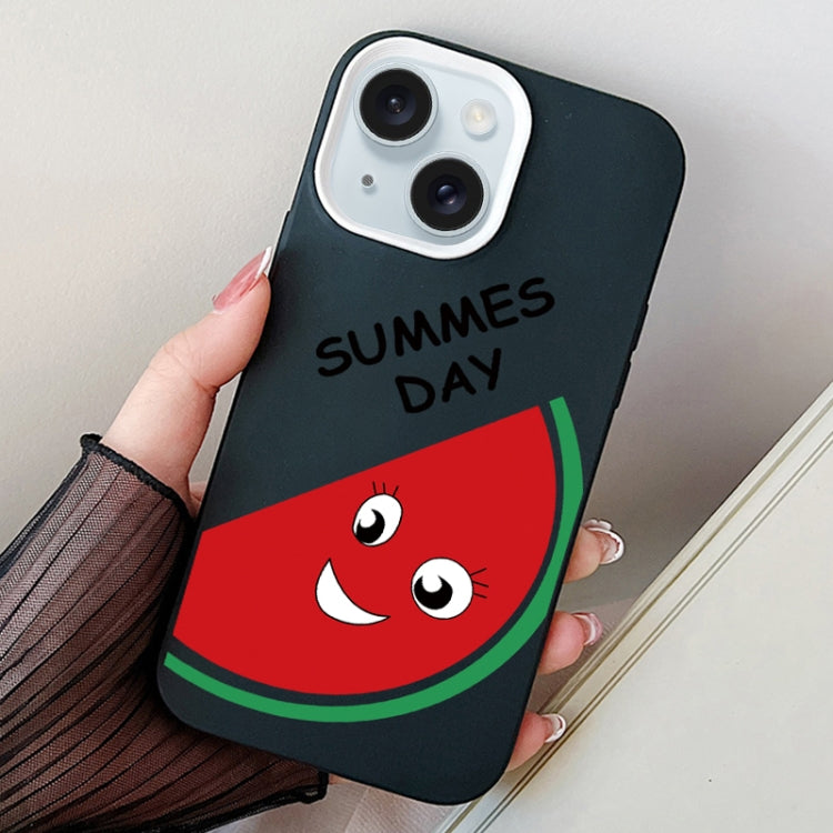 Watermelon PC Hybrid TPU Phone Case, For iPhone 15, For iPhone 14 Plus, For iPhone 14