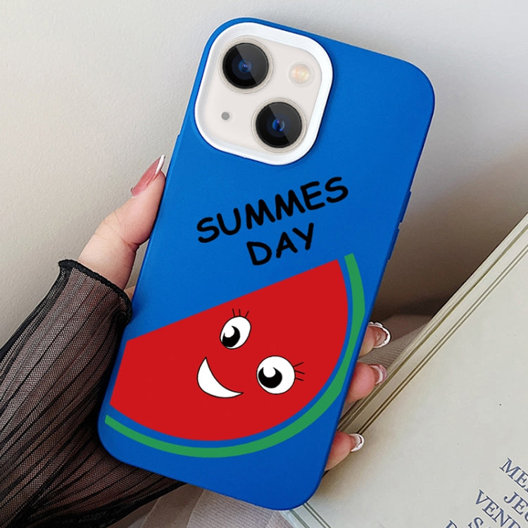 Watermelon PC Hybrid TPU Phone Case, For iPhone 15, For iPhone 14 Plus, For iPhone 14