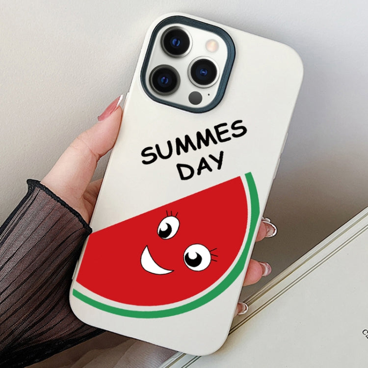 Watermelon PC Hybrid TPU Phone Case, For iPhone 13 mini, For iPhone 12 / 12 Pro, For iPhone 12 Pro Max