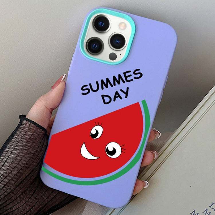 Watermelon PC Hybrid TPU Phone Case, For iPhone 13 mini, For iPhone 12 / 12 Pro, For iPhone 12 Pro Max