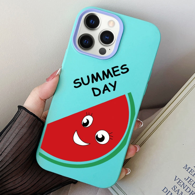 Watermelon PC Hybrid TPU Phone Case, For iPhone 13 mini, For iPhone 12 / 12 Pro, For iPhone 12 Pro Max