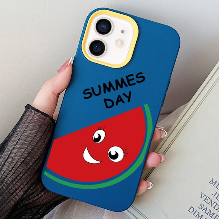 Watermelon PC Hybrid TPU Phone Case, For iPhone 12 mini, For iPhone 11 Pro Max, For iPhone 11