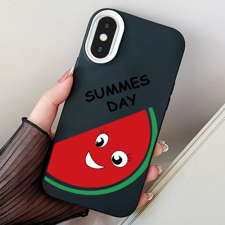 Watermelon PC Hybrid TPU Phone Case, For iPhone XS Max, For iPhone 7 Plus / 8 Plus