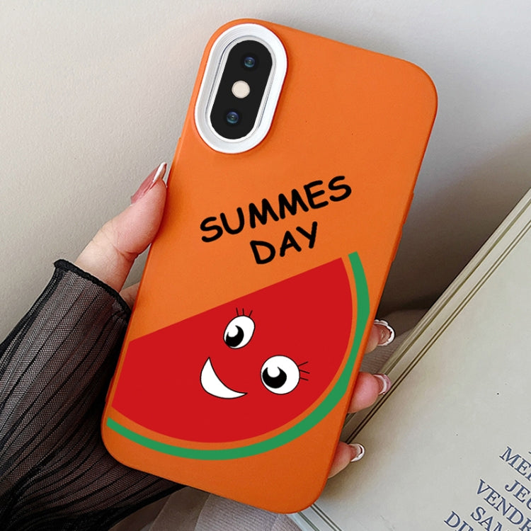 Watermelon PC Hybrid TPU Phone Case, For iPhone XS Max, For iPhone 7 Plus / 8 Plus