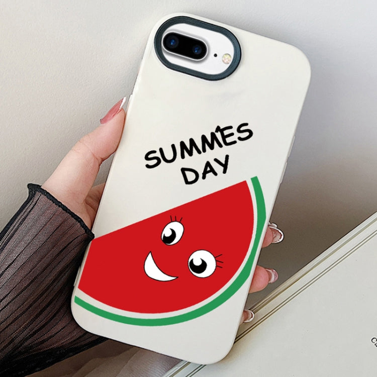 Watermelon PC Hybrid TPU Phone Case, For iPhone XS Max, For iPhone 7 Plus / 8 Plus