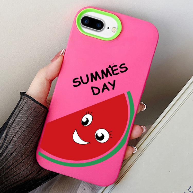 Watermelon PC Hybrid TPU Phone Case, For iPhone XS Max, For iPhone 7 Plus / 8 Plus