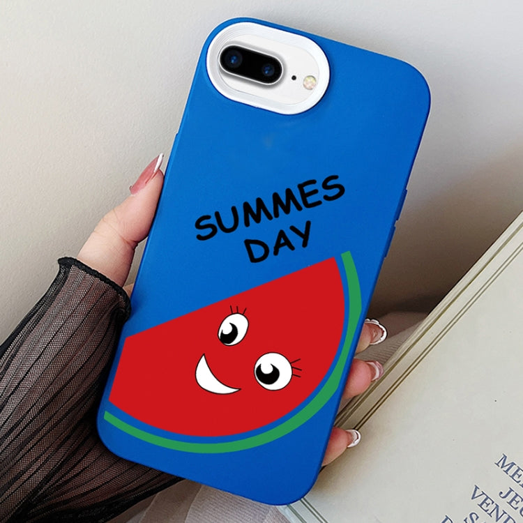 Watermelon PC Hybrid TPU Phone Case, For iPhone XS Max, For iPhone 7 Plus / 8 Plus