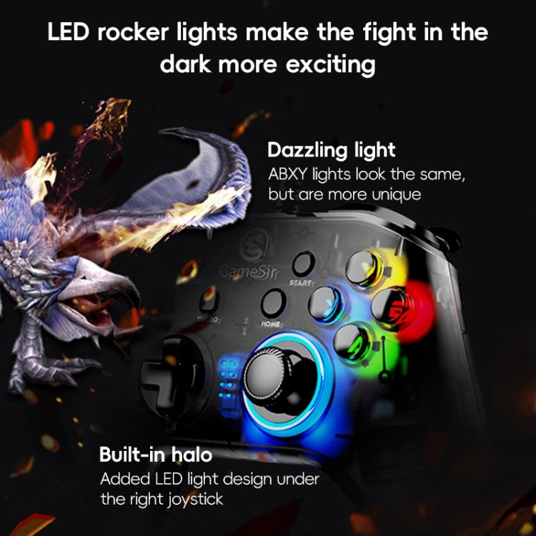 Manette de jeu filaire GameSir T4w pour PC/Switch/PS3/Android, T4w