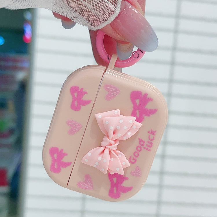 3D Dot Bowknot Bluetooth Earphone Protective Case, For AirPods Pro 2, For AirPods 3, For AirPods Pro, For AirPods 2 / 1