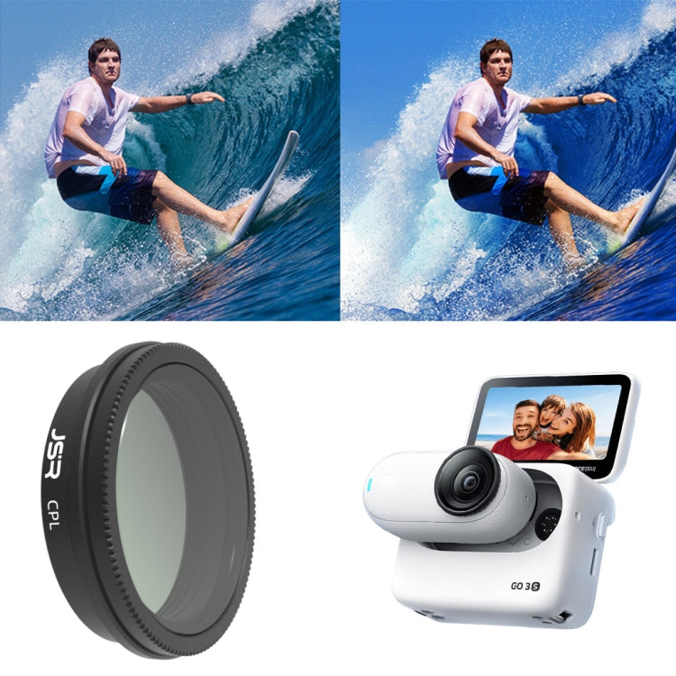 For Insta360 GO 3S JUNESTAR Camera Lens Filter, MCUV, CPL, ND8, ND16, ND32, ND64, NIGHT, STAR, Adjustable CPL, 2 in 1 UV, 3 in 1 UV, 3 in 1 CPL ND8-16, 4 in 1 NDPL, 4 in 1 ND, 6 in 1 STAR CPL ND, 6 in 1 Adjustable, 8 in 1 UV CPL ND NIGHT
