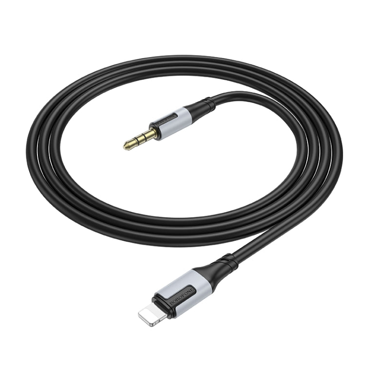 Câble audio Borofone BL19 AUX Creator, câble 3,5 mm vers 8 broches, longueur : 1 m, 3,5 mm vers 8 broches