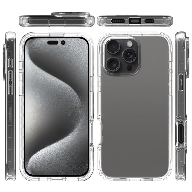 Clear TPU Hybrid PC Shockproof Phone Case, For iPhone 16 Pro Max, For iPhone 16 Pro, For iPhone 16 Plus, For iPhone 16, For iPhone 15 Pro Max, For iPhone 15 Pro, For iPhone 14 Plus / 15 Plus, For iPhone 15, For iPhone 14 / 13, For iPhone 14 Pro        ...