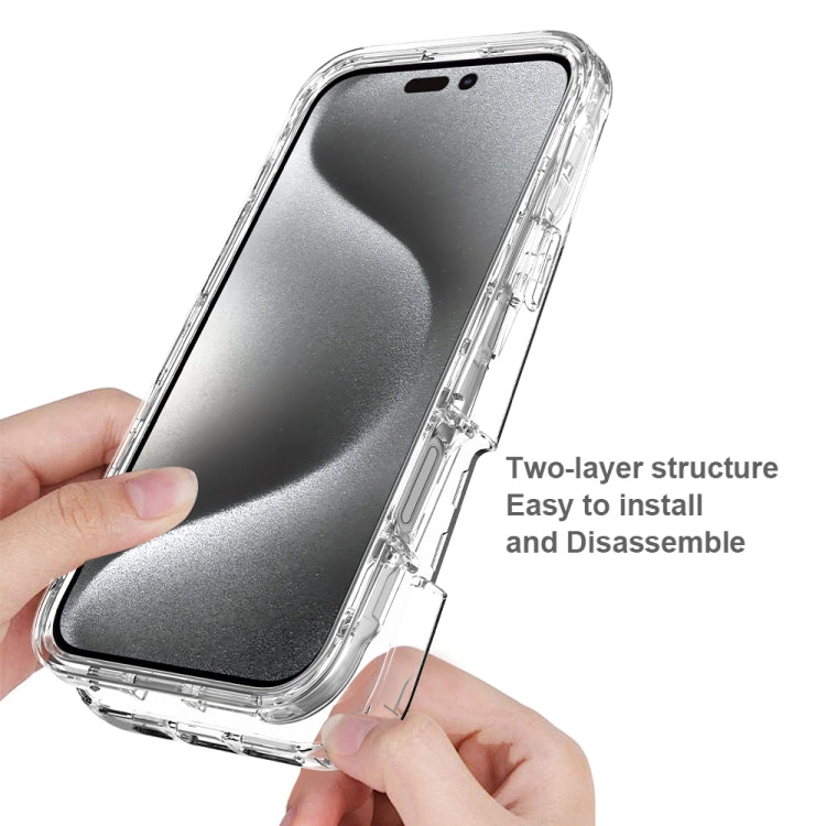 Clear TPU Hybrid PC Shockproof Phone Case, For iPhone 16 Pro Max, For iPhone 16 Pro, For iPhone 16 Plus, For iPhone 16, For iPhone 15 Pro Max, For iPhone 15 Pro, For iPhone 14 Plus / 15 Plus, For iPhone 15, For iPhone 14 / 13, For iPhone 14 Pro        ...