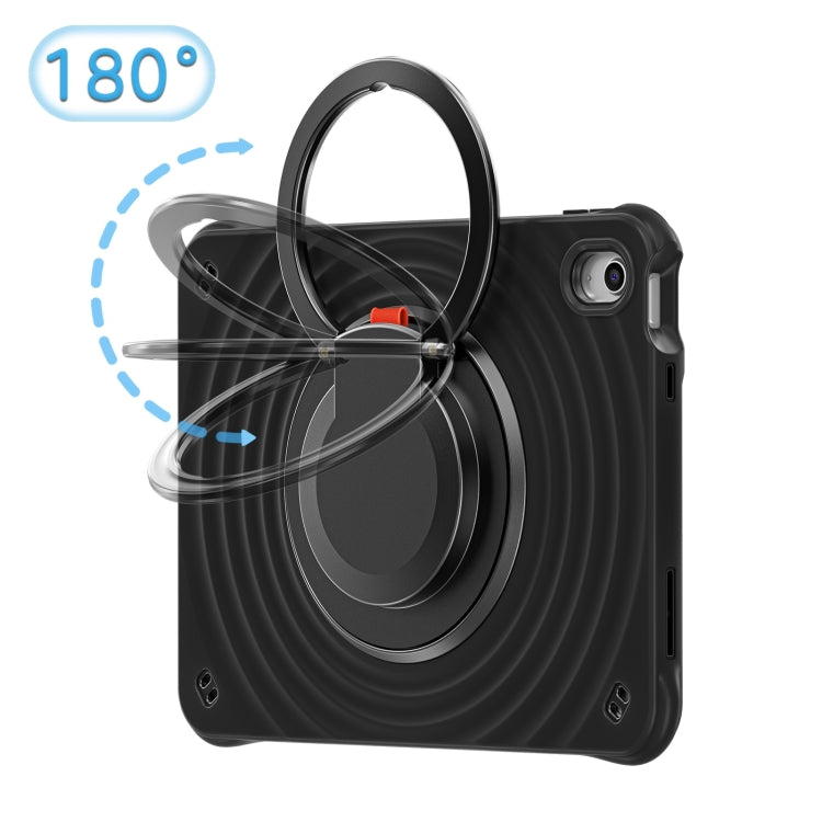 Rotation Handle Holder Silicone Hybrid PC Tablet Case, For iPad 10th Gen 10.9 2022, For iPad Air 11 2025 / 2024, For iPad Air 13 2025 / 2024, For iPad mini 2024 / mini 6, For iPad Pro 13 2024, For iPad Pro 11 2024