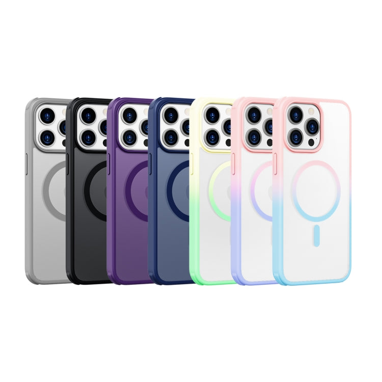 Colorful MagSafe PC + TPU Phone Case, For iPhone 15 Pro Max, For iPhone 14 / 13
