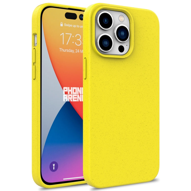 Wheat Straw TPU Phone Case, For iPhone 16 Pro, For iPhone 16 Plus, For iPhone 16