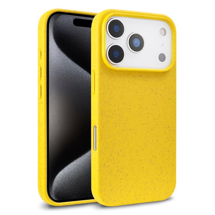 Wheat Straw TPU Phone Case, For iPhone 17e / 16e, For iPhone 17 Pro Max, For iPhone 17 Pro
