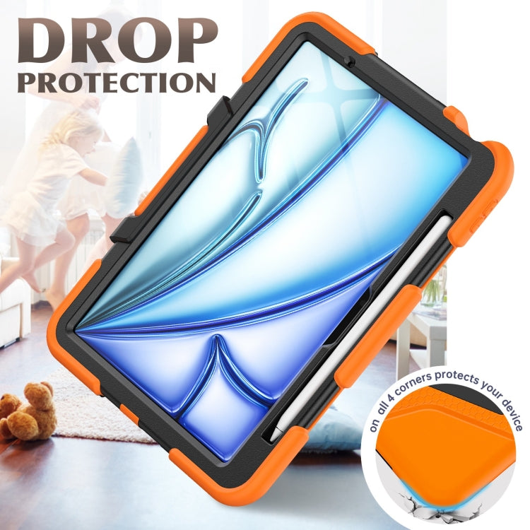 Colorful Silicone Heavy Duty Hybrid PC Tablet Case, For iPad Air 11 2026 / 2025 / 2024, For iPad Pro 11 2025 / 2024