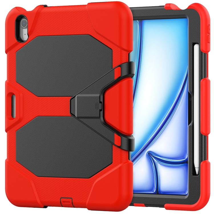 Colorful Silicone Heavy Duty Hybrid PC Tablet Case, For iPad Air 11 2026 / 2025 / 2024, For iPad Pro 11 2025 / 2024