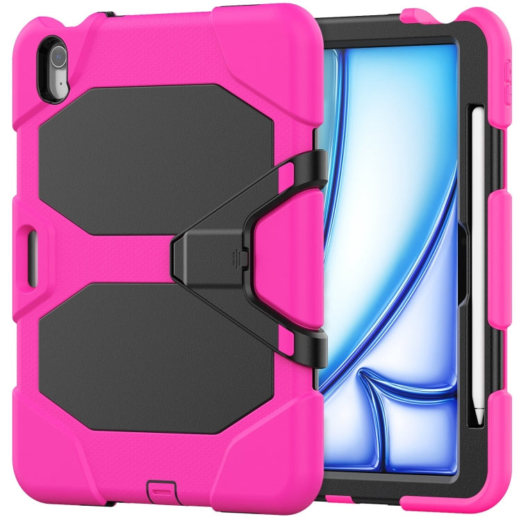 Colorful Silicone Heavy Duty Hybrid PC Tablet Case, For iPad Air 11 2026 / 2025 / 2024, For iPad Pro 11 2025 / 2024
