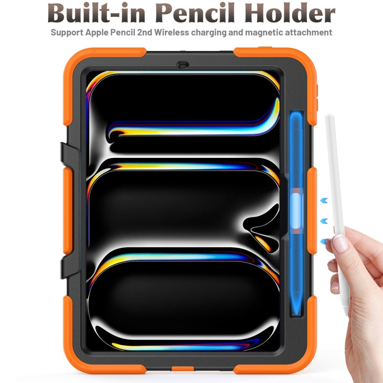 Colorful Silicone Heavy Duty Hybrid PC Tablet Case, For iPad Pro 11 2025 / 2024, For iPad Air 11 2025 / 2024