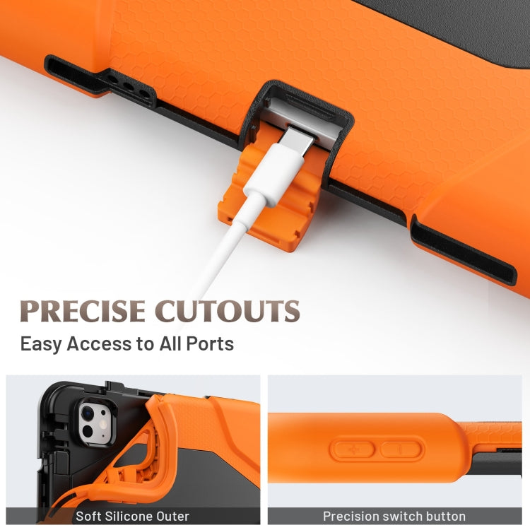 Colorful Silicone Heavy Duty Hybrid PC Tablet Case, For iPad Pro 11 2025 / 2024, For iPad Air 11 2025 / 2024