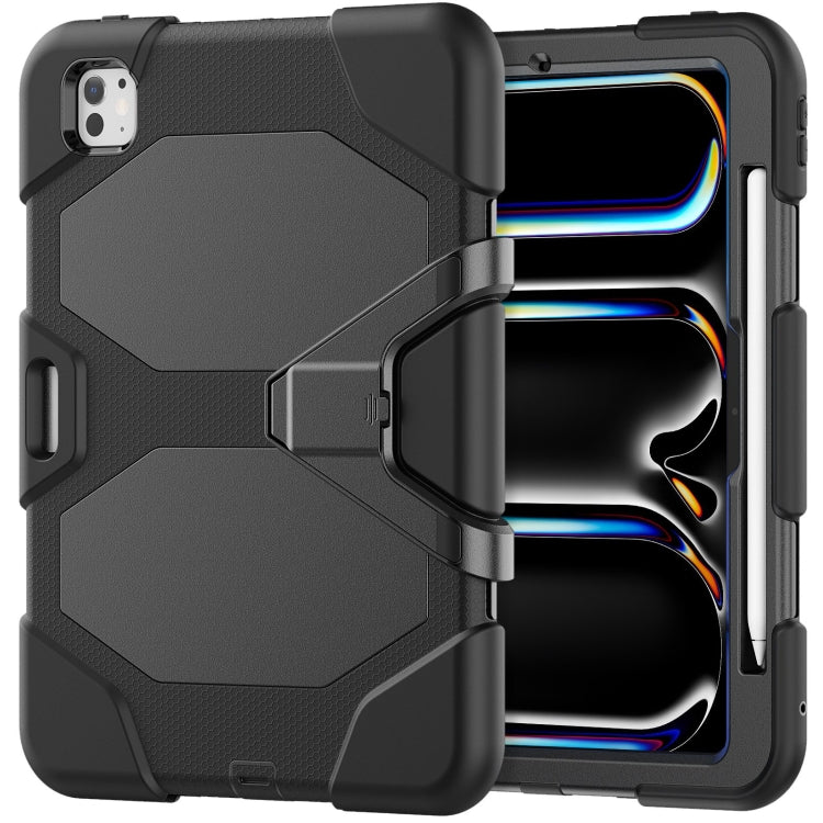 Colorful Silicone Heavy Duty Hybrid PC Tablet Case, For iPad Air 11 2026 / 2025 / 2024, For iPad Pro 11 2025 / 2024