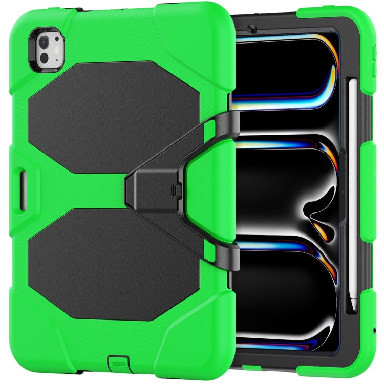 Colorful Silicone Heavy Duty Hybrid PC Tablet Case, For iPad Air 11 2026 / 2025 / 2024, For iPad Pro 11 2025 / 2024
