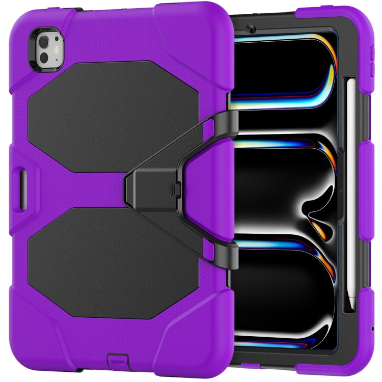Colorful Silicone Heavy Duty Hybrid PC Tablet Case, For iPad Air 11 2026 / 2025 / 2024, For iPad Pro 11 2025 / 2024