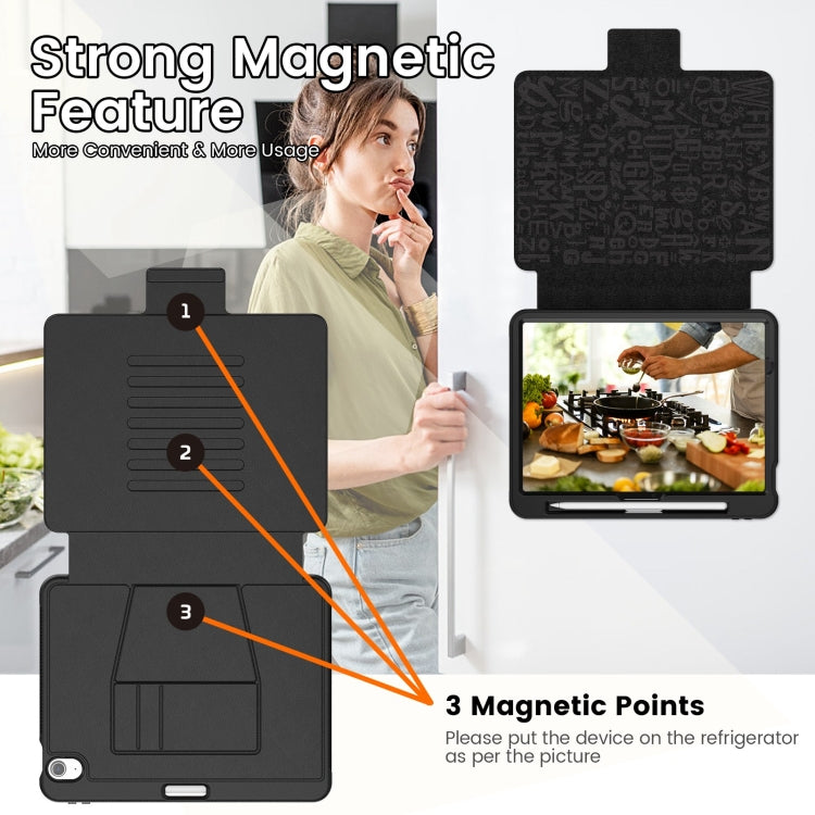 Smart B Magnetic Holder Leather Tablet Case, For iPad Air 11 2026 / 2025 / 2024, For iPad Pro 11 2025 / 2024