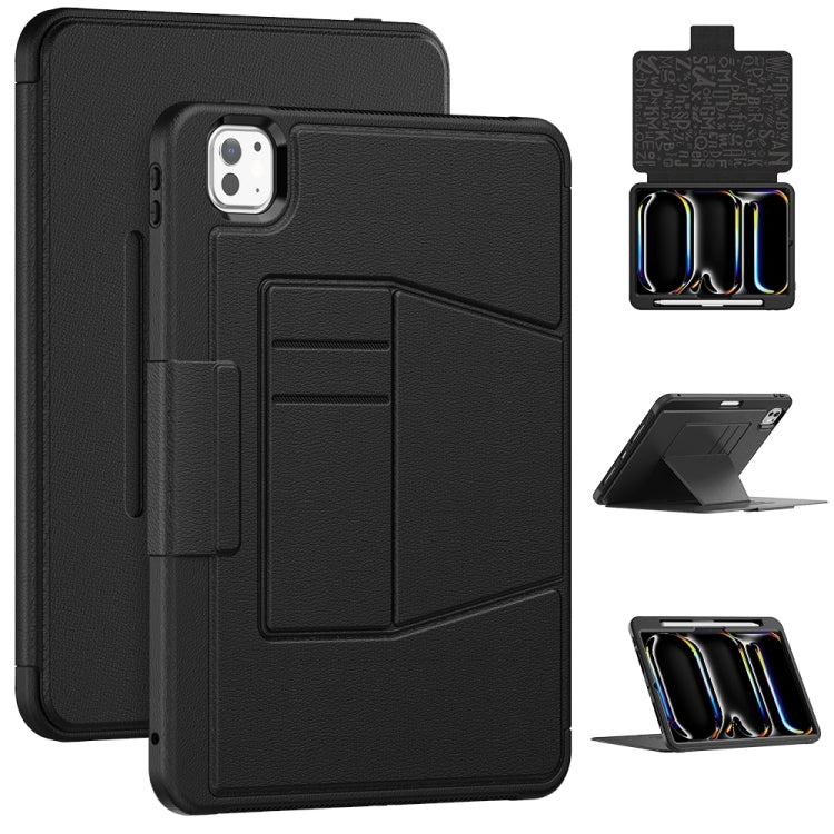 Smart B Magnetic Holder Leather Tablet Case, For iPad Air 11 2026 / 2025 / 2024, For iPad Pro 11 2025 / 2024