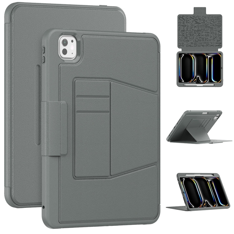 Smart B Magnetic Holder Leather Tablet Case, For iPad Air 11 2026 / 2025 / 2024, For iPad Pro 11 2025 / 2024