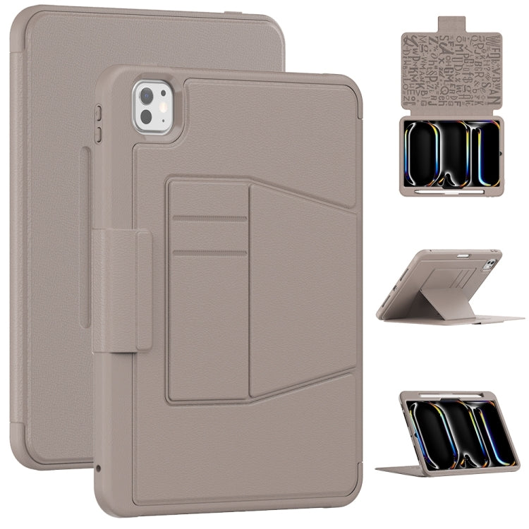 Smart B Magnetic Holder Leather Tablet Case, For iPad Air 11 2026 / 2025 / 2024, For iPad Pro 11 2025 / 2024