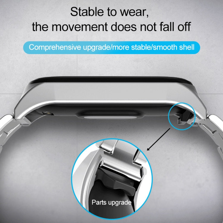 For Xiaomi Mi Band 4 / 3 Milanese Metal Replacement Strap Watchband, Silver, Black, Rose Gold, Rose Pink