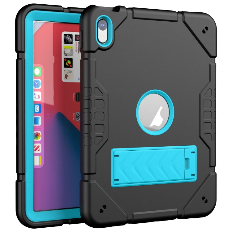 Armor Holder Silicone Hybrid PC Tablet Case, For iPad 10th Gen 10.9 2022, For iPad Pro 11 2022 / 2021 / 2020