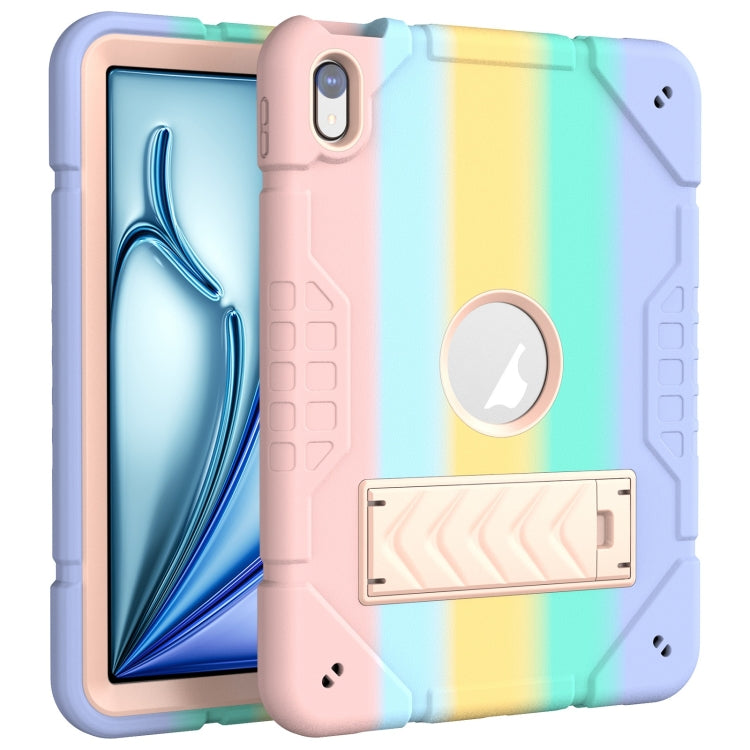 Armor Holder Silicone Hybrid PC Tablet Case, For iPad Air 11 2025 / 2024, For iPad Pro 11 2022 / 2021 / 2020