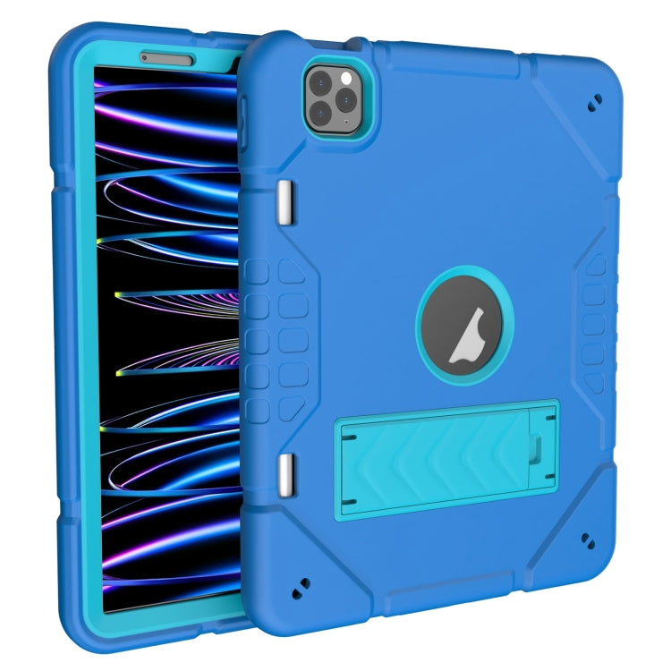 Armor Holder Silicone Hybrid PC Tablet Case, For iPad Air 11 2025 / 2024, For iPad Pro 11 2022 / 2021 / 2020