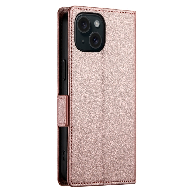 Side Buckle Magnetic Frosted Leather Phone Case